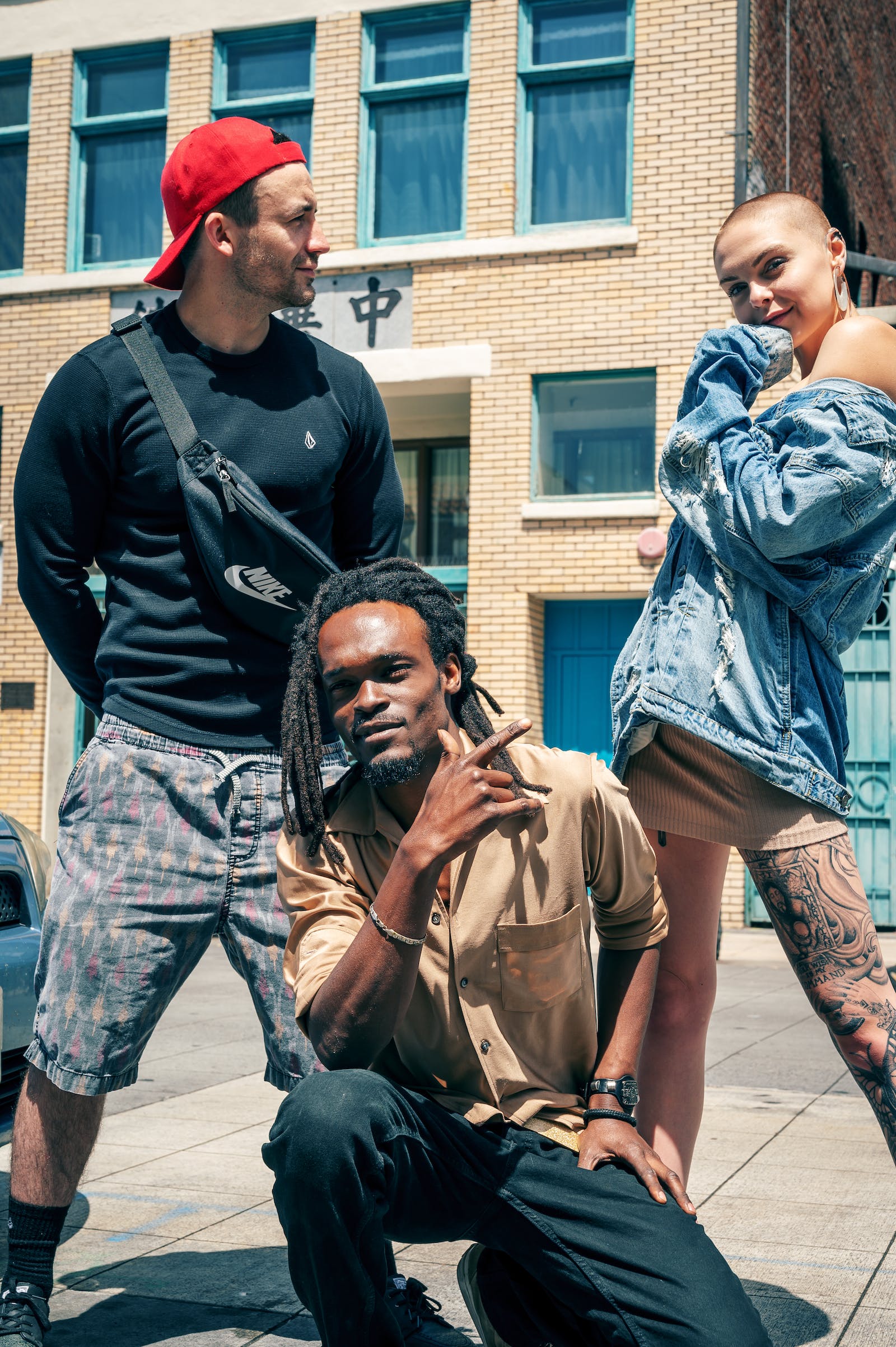 a group of model having fun wearing our most favorite clothes of this month